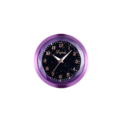 

Mini Fine Metal Electronic Clock Number Scale Car Interior Decoration Paste Study Convenience