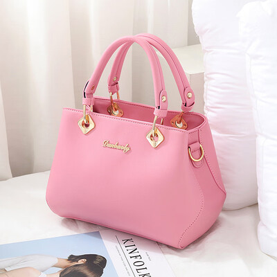 

Womens bag 2018 new fashion big bag Korean version of the shoulder bag casual Messenger bag PU leather ladies bag handbag
