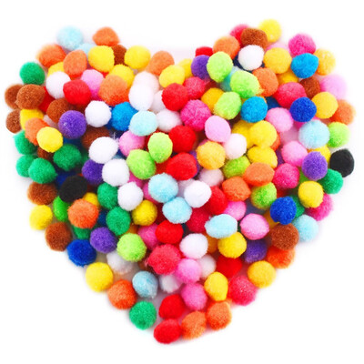 

Gobestart Caydo 250 Pieces 1 Inch Pom Poms for Hobby Supplies&DIY Creative Crafts