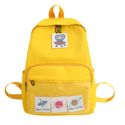 

Transparent small fresh schoolbag female ins Korean version of high school original college students campus backpack junior high s