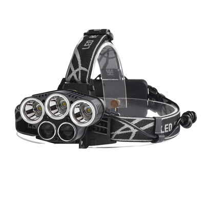 

UKing ZQ-X852 8000LM Xml-T6 5 Leds Rechargeable 5 Mode Headlamp