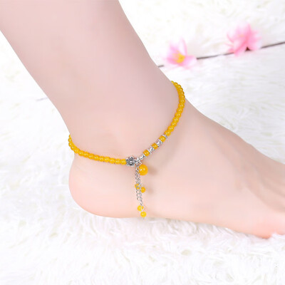 

Fashion anklet ladies simple crystal jewelry