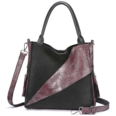 

REALER genuine leather shoulder bag luxury handbags women bags designer Hobo bag fashion ladies bags high quality female