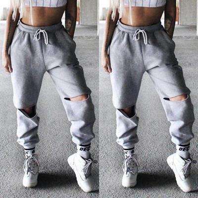 

La mujer casual Dance Trotar pantalones sueltos otoño Pantalones Ropa de deporte