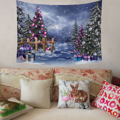 

Tailored Christmas Xmas Tapestry Hippie Room Bedspread Wall Hanging Throw Blanket