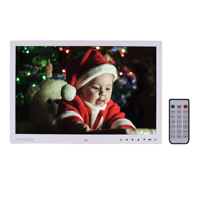 

Andoer Upgraded 17 Inch LED Digital Photo Frame Electronic Picture Photo Album 1080P Advertising Machine 1440900 High Resolution