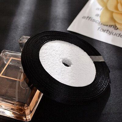 

Siaonvr 25YD Satin Ribbon 6mm Multi Craft Wedding Supplies Flower Fabric Party