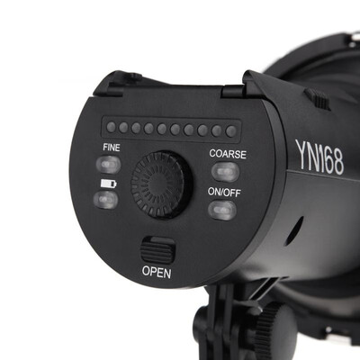 

YONGNUO YN168 LED Video Light Camera Shoot with 4 Color Plate for Canon Nikon DSLR Camera