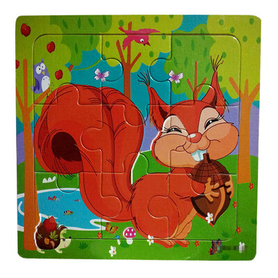 

Tailored 1PC Wooden Panda Puzzle Educational Developmental Baby Kids Training Toy A