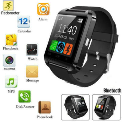 

New Bluetooth Smart Wrist Watch Phone Mate For IOS Android iPhone Samsung HTC LG