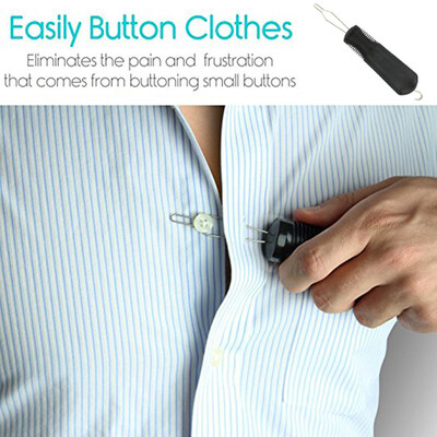 

Siaonvr Button Hook Zipper Pull Helper Dressing Aid Assist Device Tool For Arthriti