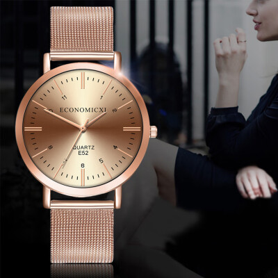 

RM Fashion Women Lady Rose Gold Bracelet Watch Analog Quartz Wrist Watches