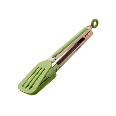

Kitchen Cooking Salad Serving BBQ Tongs Stainless Steel Utensil Handle Clamp