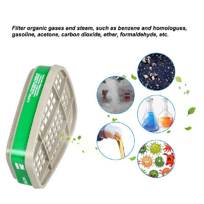 

2Pcs 3M 6004 Ammonia Methylamine Cartridge for Full Facepieces 6000 7000 Respirators Accessories Personal Protective Equippment