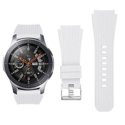

Sports Silicone Band For Samsung Galaxy Watch 42Mm 46Mm Replacement Wrist Strap Band Bracelet Accessory
