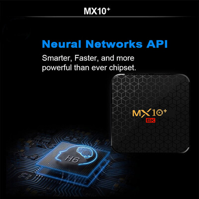 

MX10 Plus Smart TV Box Android 90 Allwinner H6 UHD 4K Media Player 6K Image Decoding 4GB 32GB 24G 5G WiFi BT40 100M LAN USB