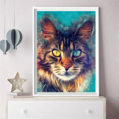 

Diamond Mosaic Cat 5d Diamond Painting Full Square Diamond Embroidery Sale Rhinestone Picture Home Decorations