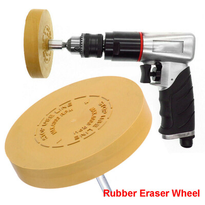 

Siaonvr Rubber Eraser Wheel 35 Inch 88mm Decal Removal Pinstripe Sticker Decal Remover