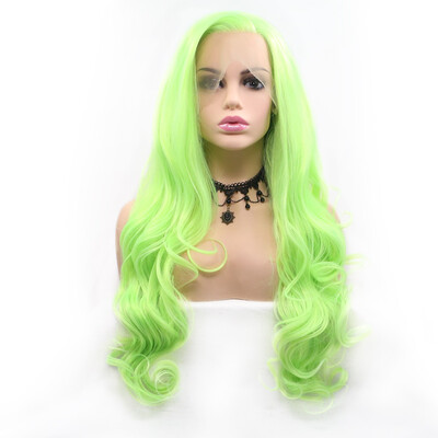

Dolago Synthetic wigs natural wave Free Part for Women color Lace Front Wigs
