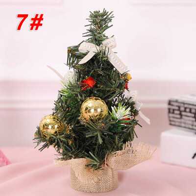 

1pcs Desk Table Top Mini Christmas Xmas Tree Small Party Ornaments Decorations