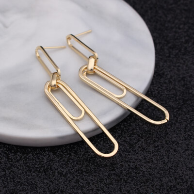 

Heart Round Waterdrop Hanging Earrings Fashion Earrings Geometric Metal Triangle Earrings Wedding Earrings Valentines Day Gift