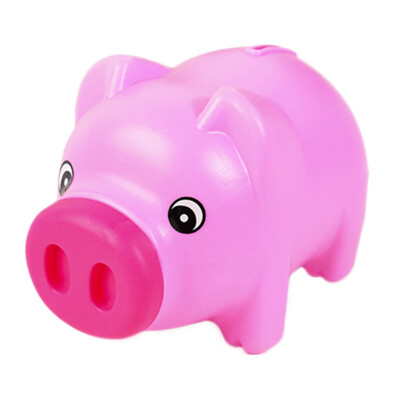 

Home Fashion Cartoon Cute Pig Piggy Bank Gift Plastic Piggy Bank