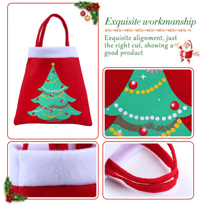 

〖Follure〗Christmas Tree Snowman Decorative Gift Bag For Candy Stocking Filler