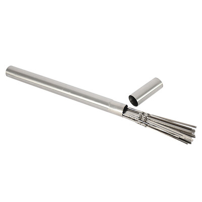 

Outdoor camping Barbecue Skewer Holder Reusable Food Grade Stainless Steel BBQ Grilling Needle Sticks Storage Container