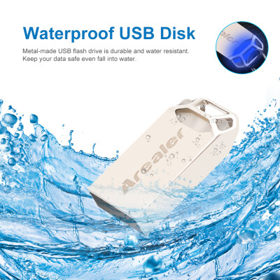 

Arealer USB Flash Drive USB30 Mini Portable U Disk 64GB Pendrives Car Pen Drive for PC Laptop Silver