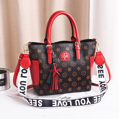 

2019 spring new single shoulder bag European&American style PU leather handbags ladies handbag Messenger bag