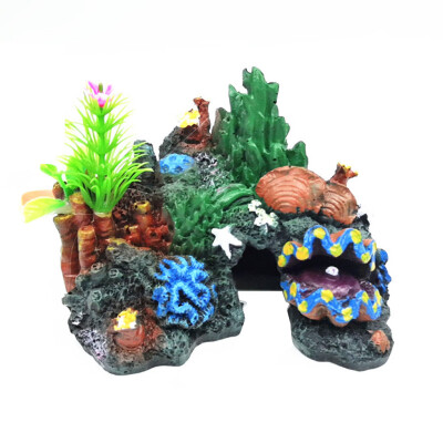 

Siaonvr Fish Tank Aquarium Ornament Crafts Coral Rockery