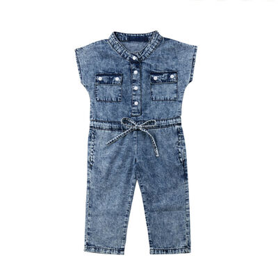 

Toddler Kids Baby Girl Denim Romper Jumpsuits Playsuit Outfits Clothes