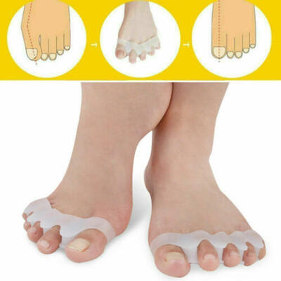 

Silicone Orthopedic Hammer Toe Separator Correction Hallux Valgus Corrector USA