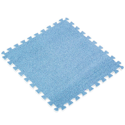

Gobestart 3030cm Kids Carpet Foam Puzzle Mat EVA Ant Velvet Baby Eco Floor 8 colors