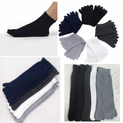 

1 Pair Mens Womens Socks Sports Ideal For Five 5 Finger Toe Shoes Fashion Socks