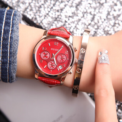 

Ultra-thin watch female student Korean version of the simple trend waterproof quartz watch PU with womens watch