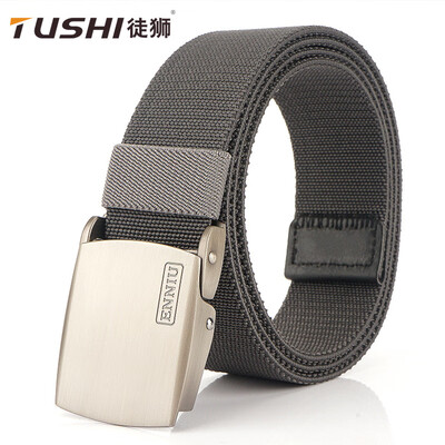 

Mens outdoor sports hiking camping training nylon wear-resistant stretch belt belt