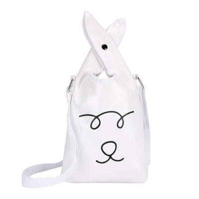 

Women Handbags Girl Rabbit Ear PU Leather Crossbody Shoulder Messenger Bags