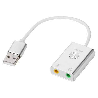 

USB External Sound Card HiFi Magic Voice Virtual 91 3D Channel for Laptop