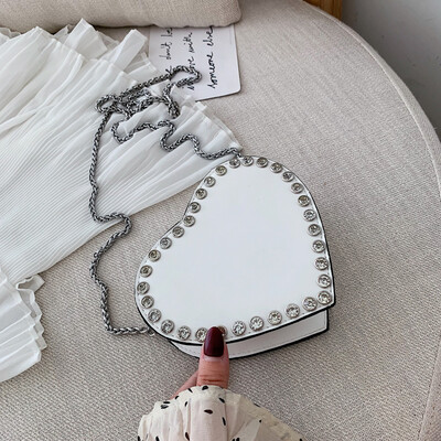

Sweet Girl Travel bag 2019 Summer New Quality PU Leather Womens Designer Handbag Diamond Chain Shoulder Messenger Bag Crossbody