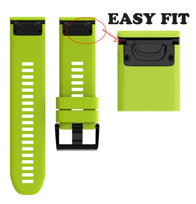 

〖Follure〗Replacement Silicagel Quick Install Band Strap For Garmin Fenix 5X GPS Watch BU