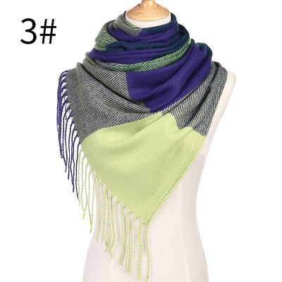 

Korean version of cashmere plaid scarf autumn&winter scarf shawl Yiwu scarf wholesale FYR047