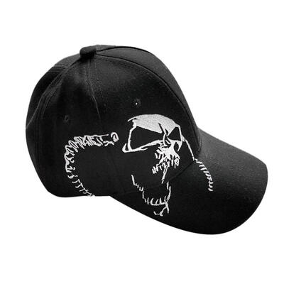 

Hip Hop Men Baseball Cap Casual Sun Caps Right Skeleton Embroidered Dad Hat
