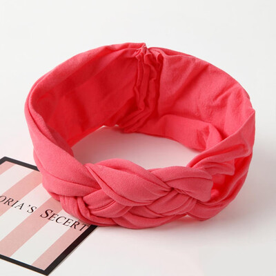 

Newborn Girls Baby Toddler Turban Solid Soft And Comfortable Knot Hair Band Headwear