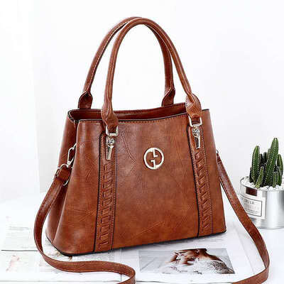 

Bag female 2019 summer new wave female shoulder portable handbags Europe&the United States style atmospheric handbags