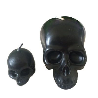 

Halloween Skull Candles Black Candles Table Decorations&Various Halloween Lights Festival Accessories