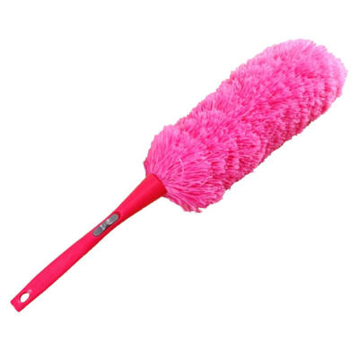 

Soft Ultrafine Fiber Duster Plastic Handle Static Feather Home Car Cleaner