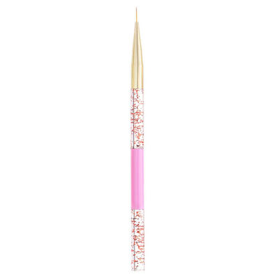 

Sequins Transparent Handle Nail Art Liner Brush Lines Stripes Painting Pen
