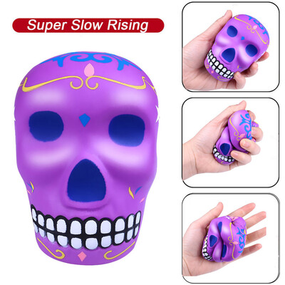 

Gotoamei Print Skull Slow Rising Cream Scented Stress Relief Toys