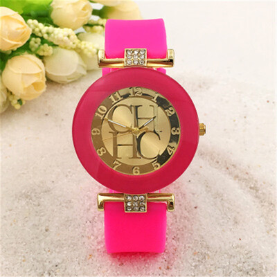

Fashion Silicone Quartz Watch CHHC Candy Color Girls Fashion Quartz Watch